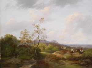 Wide Landscape with Shepherds